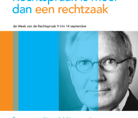 Week van de Rechtspraak 2013 Week van de Rechtspraak 2013