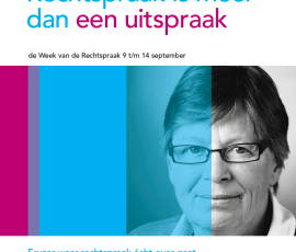 Week van de Rechtspraak 2013 Week van de Rechtspraak 2013